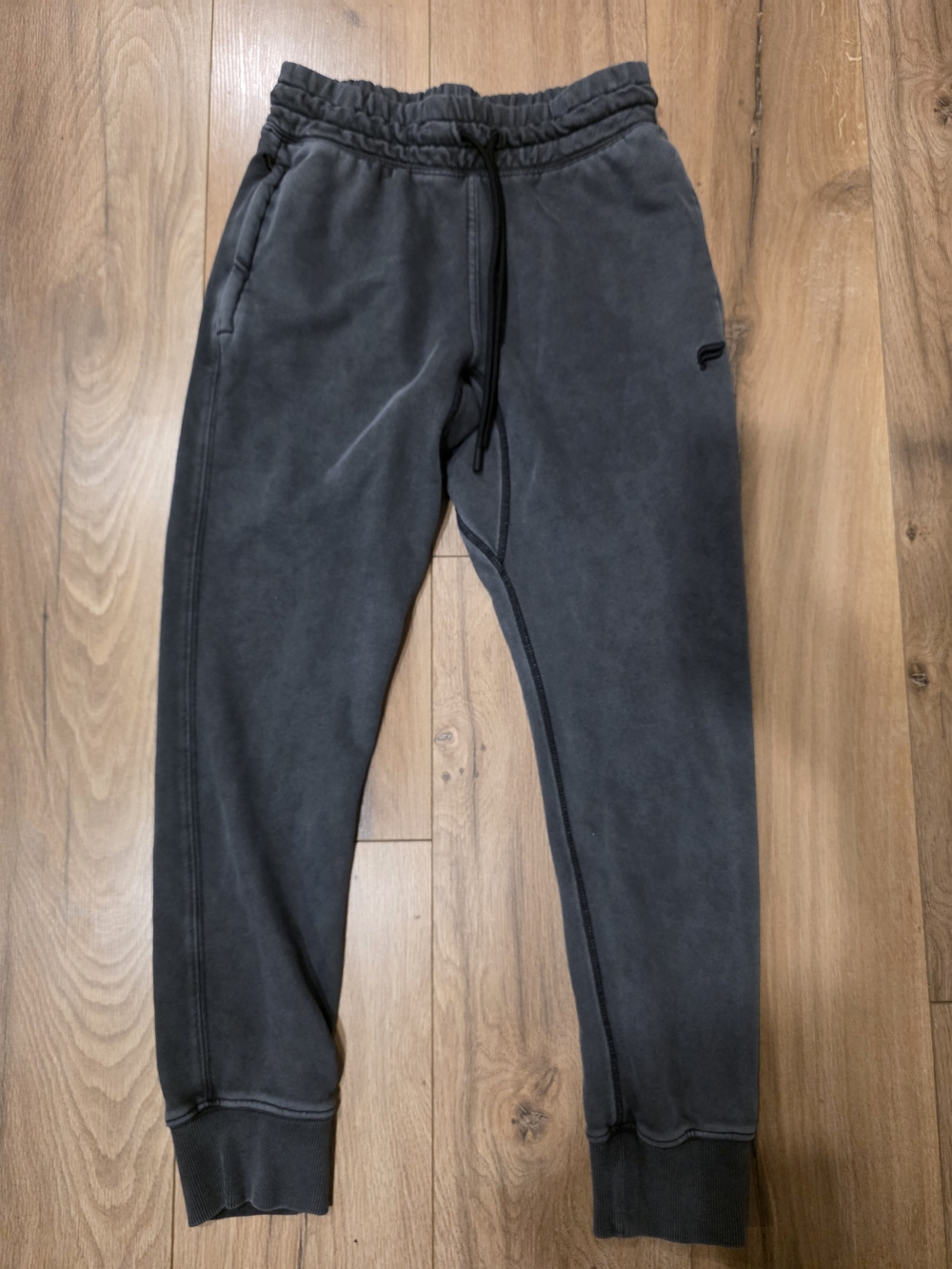 Charcoal Gray Drawstring Joggers